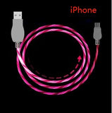 1M led charging cable