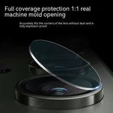 Detached Lens Round Tempered Glass Mobile Phone Protective Sticker