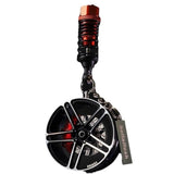 Wheel Hub Car Pendant Pendant Ornament Key Hanger