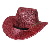 Party Dance Partner Fluorescent Big Brim Colorful Cowboy Hat