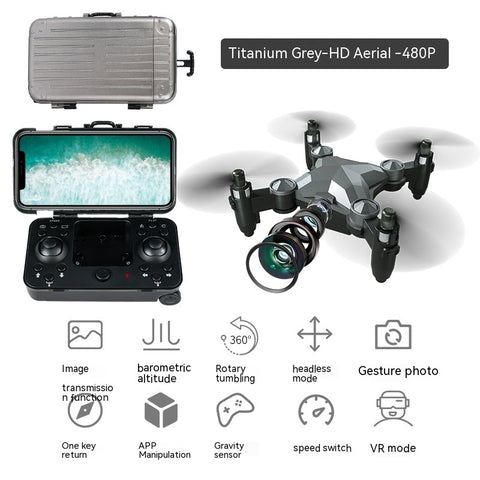 Mini Suitcase Drone Small Remote Control