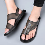 Dual-use Driving Casual Non-slip Wear-resistant Sandals For Men