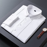 Men's Striped Shirt Top Summer Thin Style