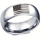 Fashion Couple Style Beautiful National Flag Ring