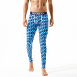 Men's Long Johns Elastic Breathable Cotton Thermal Pants