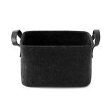 Felt storage basket