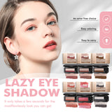 Portable Waterproof Two-Color Eye Shadow Plate - UNBEATABLE STORE