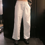 Retro wide-leg pants