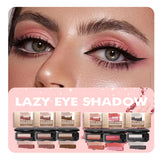 Portable Waterproof Two-Color Eye Shadow Plate - UNBEATABLE STORE