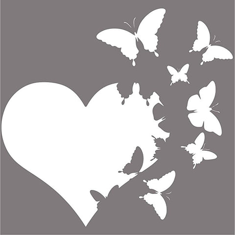 Love Butterfly Car Body Decoration Stickers