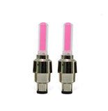 Neon Lights Tyre Wheel Valve Cap Light LED Car Tire Valve Caps Air Cover Tire Rim Valve Wheel Stem Cap Bike Light