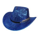 Party Dance Partner Fluorescent Big Brim Colorful Cowboy Hat