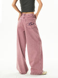 Retro Drooping Slimming Straight-leg Pants