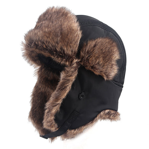 New Thick Warm Ear Protection Windproof Hat