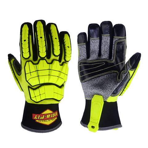 Anticollision Anti-cutting Wear-resistant Heavy-duty Multifunctional Mechanical Gloves