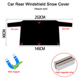 Car snow cover