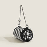 Shiny Rhinestone Crossbody Bag Casual Fashion