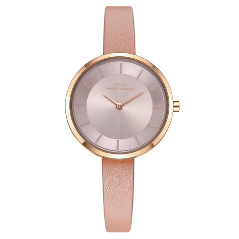 Fashion Trend  Thin Ladies Student Waterproof Watch