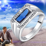 S925 Sterling Silver Jewelry Kyanite Ring Ring