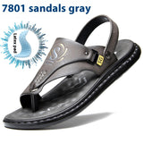 Men's Fashion Latex Soft Bottom Flip Sandals