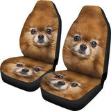 Seat Covers Car Front Row Two Packs Full Of Printed Animals