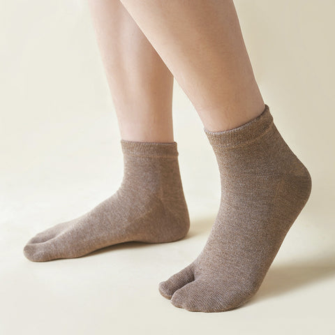 Sweat-absorbent Breathable Split Toe Toesocks