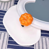 Korean Summer Emulational Fruit Orange Food Barrettes