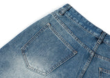 Washed Gradient Wide-leg Jeans Vintage Men's Clothing