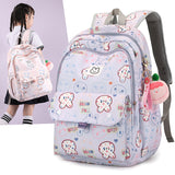 Cute Girls' Lightweight Multi-layer Primary School Student Large Capacity Schoolbags