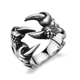 Men's Domineering Open Dragon Claw Ring