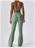 High Waisted Yoga Bell Bottoms - UNBEATABLE STORE