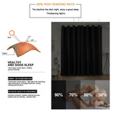 Nordic Style Cloth-insulated Curtains