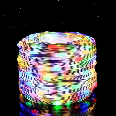 Christmas LED Leather Wire Light String Low Voltage 24v Light String Solar Light String Home Decor