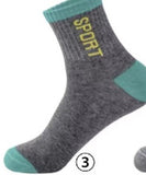 Spring And Autumn Summer Socks Men's Mid-calf Length Sock Sweat-absorbent Breathable