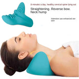 Cervical Spine Massage Pillow Gravity Acupressure Neck Massager Cervical Spine Pillow Neck Shoulder Massage Pillow Home Traction Corrector