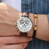 Men's Mechanical Automatic Double Tourbillon Watch Waterproof