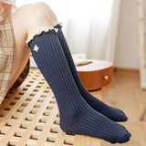 Spring And Autumn Thin Cotton Mid-length Socks