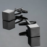 Men's Enamel Craft Vintage Pattern Series Cube Cufflinks