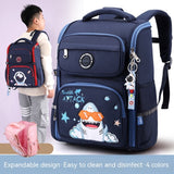 Lightweight Western Style Three-dimensional Schoolbag For Primary School Students