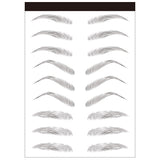 Waterproof 6D Eyebrow Tattoo Semi-Permanent Embroidery Natural Long Lasting Fake Eyebrow