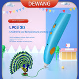 Wireless Pen Toy Children's Three-dimensional Graffiti Not Hot Charging Smart 3d Drawing - UNBEATABLE STORE