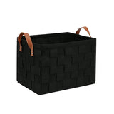 Felt storage basket