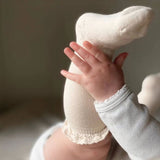 Mid-calf Lace Combed Cotton Baby Socks