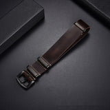 Retro Top Layer Cow Leather Watch Strap