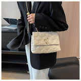 Women Autumn And Winter Chain Shoulder Messenger Popular Small Square Bag