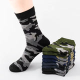 Military Training Polyester Cotton Tube Socks