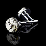 Mechanical Movement French Shirt Cufflinks