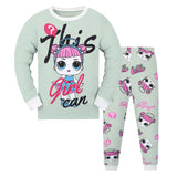 Boys And Girls Long Sleeve Trousers Homewear Children's Pajama Set