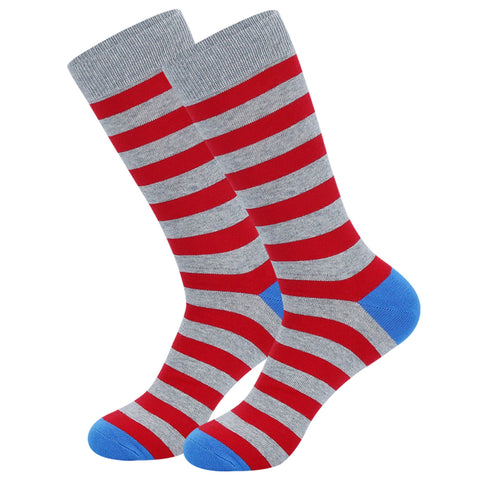 Men's Stockings Plus Size Stripes