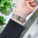 Square Dial Mesh With Delicate Quartz Watch Waterproof